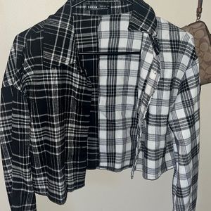 Cropped flannel
